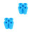 8Pcs Blue Aquarium Sponge Filter, Pre-Filter Cylinder for Fish Tanks 4
