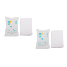 2Pcs Disposable Sleeping Bag for Adults White Non-Woven Travel Sheet