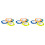 12Pcs Assorted Color Plastic Flower Shape Floor Drain Sink Strainer 6