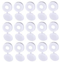 100Pcs Screw Protection Covers Folding Snap Decoration Caps