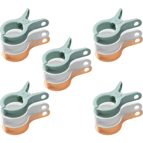 75Pcs Strong Grip Plastic Clothes Clips for Windproof Quilt Drying 1