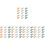75Pcs Strong Grip Plastic Clothes Clips for Windproof Quilt Drying 7