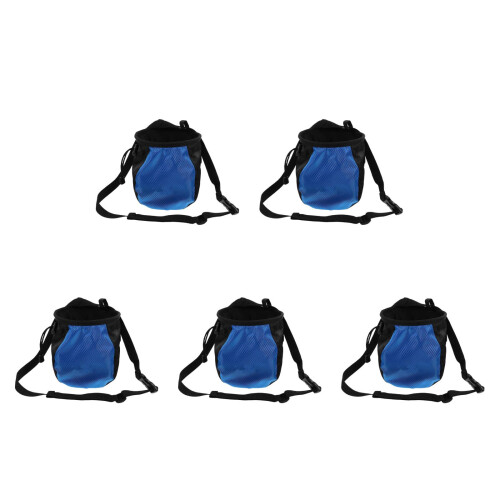5Pcs Durable Bags with Adjustable Waist Strap for Climbing
