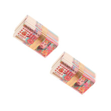 16Pcs Multi-Color Burning Banknotes for Ancestor Worship Festival Use