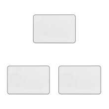 3Pcs Double-Sided Metal Whiteboard for School Magnetic Dry Erase Board
