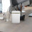 2Pcs Small White ABS Desk Organizer Mini Trash Can with Cover 3