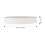 3Pcs Round White Rotatable Makeup and Spice Storage Tray PP 11