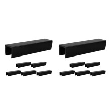12Pcs Multi-Use Door Reinforcement Grooves for Baby and Pet Gates