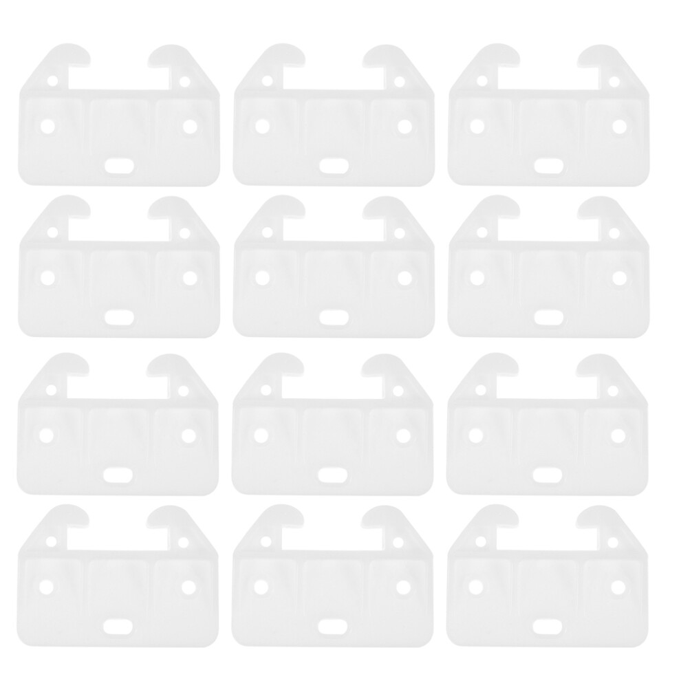 24 Pcs Drawer Guides Rail Slides For Dresser Cabinet 3702192844178
