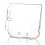 Estuche Protector para Consola 2DS Crystal Box 2DS, Funda Protectora Transparente. 1