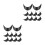 40Pcs Durable Black Plastic Hat Shaper Insert for Baseball Caps 7