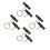 4Sets Vehicle Windshield Wire Removal Tool Kit in Assorted Colors 1