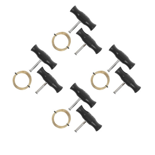 4Sets Vehicle Windshield Wire Removal Tool Kit in Assorted Colors
