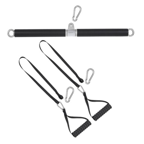Triceps Biceps Lat Pull Down-Tillbehör Träningsvikt för Hemmagym, Bodybuildingutrustning 1
