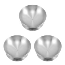 3Pcs Stainless Steel Footed Dessert Bowls for Ice Cream