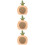 3Pcs Ceramic Hamster Hideouts Multi-Color Durable Play and Rest 1