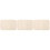 3Pcs Soft PU Car Armrest Pad Beige Center Console Cushion 5