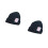 2Pièces Bonnet Noir Tricoté Bébé Pour Photos 4