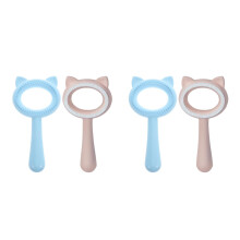 4Pcs Home Use Double-Sided Cat and Dog Hair Removal ABS Grooming Comb