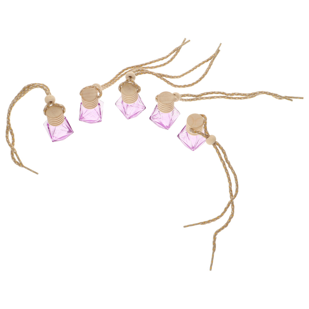 Photos - Car Air Freshener 35Pcs Rosy Car Hanging Perfume Diffuser Bottle Essential Oil Pendant