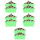 10Pcs Easy Install Cotton Small Pet Hideout Light Green Cage Tent 9