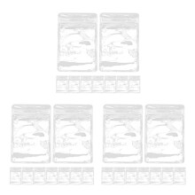 300Pcs Small Transparent Jewelry Sealing Bags Dustproof Storage Pouch