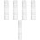 5Pcs Clear Erhu Carrying Bag Practical Pc Storage and Music Case 5