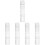 5Pcs Clear Erhu Carrying Bag Practical Pc Storage and Music Case 6