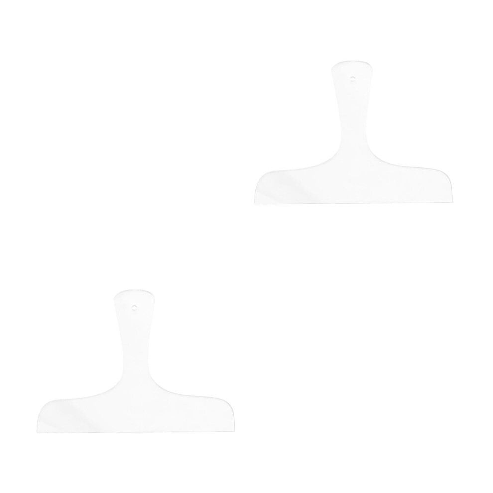 2Pcs Durable Acrylic Charcuterie Board Handle Templates Easy To Trace 3703348656584
