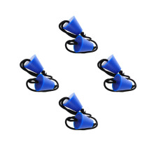 8Pcs Kayak Drain Plug Kit Silicone Scupper Stopper for Canoe Boat Blue