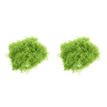 2Pcs Dark Green Miniature Garden Vines Cotton Thread for Craft Scenery