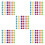 400Pcs Colorful Replaceable Plastic Game Beads for Family Logic Games 6