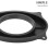 4Pcs Easy Install Car Door Speaker Spacer Gaskets Black for 8