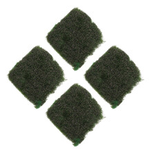 4Pcs Durable Lavender Static Grass Tufts for Landscape Model Projects