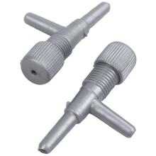 Aquarium Fish Oxygen Air Tubing Flow Control Valve 80 Pcs Gray
