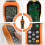 2Sets Hand Thermometer Humidity Measuring Tool Assorted Color Durable 3