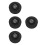 4Pcs Black Calligraphy Ink Stones with Lid for Student Use 1