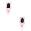 2Pcs Portable Pink ABS Guitar Tuner Clip Durable Multi-Instrument Tool 1