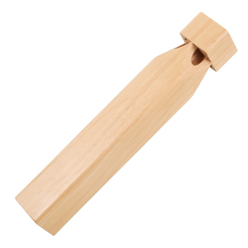 4Pièces Sifflets Bois Train Beige Enfants Faveurs 2
