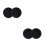 4Pcs Drum Protector Stickers Black Cloth Reinforcement for Drum Kits 1