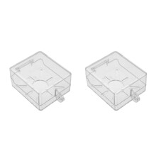 2Pcs Clear Switch Guard Cover Waterproof Electrical Outlet Protection