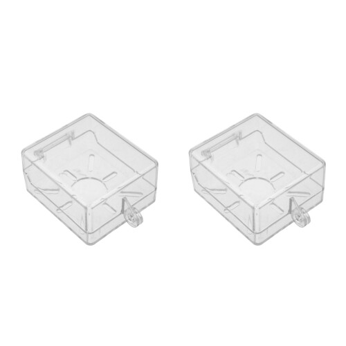 2Pcs Clear Switch Guard Cover Waterproof Electrical Outlet Protection