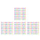 1400Pcs Assorted Mini Paper Brads Iron Split Leg Craft Fasteners 1