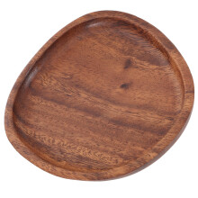 1St Natuurlijke Tray Bord Voor Salade En Koekjes
