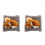 2Pcs Cute Plush Puppy Dashboard Ornaments Activated Carbon Deodorizers 1