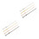 8Pcs Adjustable DIY Bracelets Brass Hand Chains Assorted Color Jewelry 1