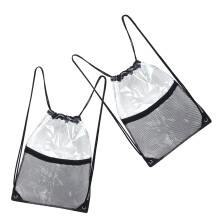 Raindrops 2pcs Waterproof Sport Backpack Black Pvc For Swimmers