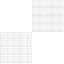 100Pcs White Shoe Storage Bags Drawstring Organizer for Shoes & More