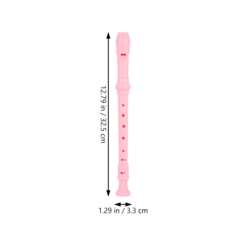 5Sets Pink Children ABS Clarinet 8-Hole Beginner Wind Instrument 1