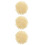 3Pièces Cire Dure Beige Pour Épilation Corps Poils Résistants 6